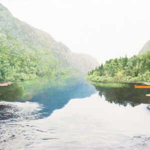 Peinture à l'huile de l'artiste Julie Desmarais