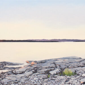Le soleil disparait à l’horizon (Pointe Taché, Kamouraska, QC) 2025
