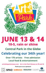 Art in the Park - Ottawa - June 13-14